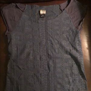 Free People short sleeve shirt. Size small
